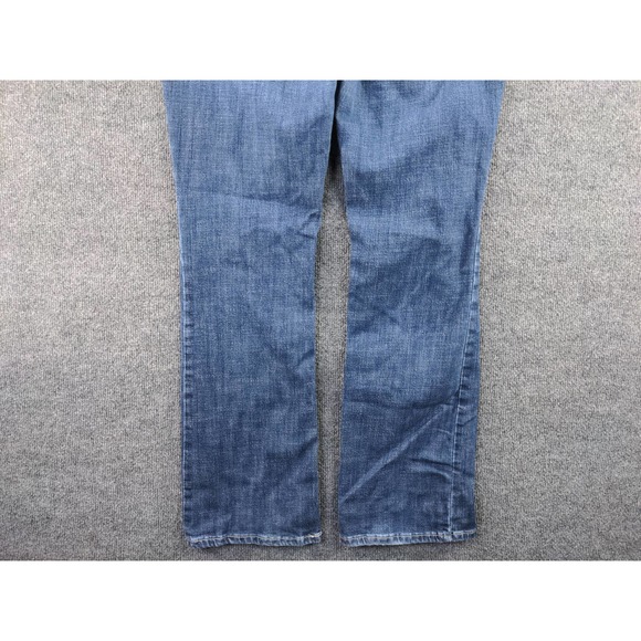 Mens Wrangler Boot Cut Jeans Size 15/32 Blue Denim 17W 30.5 Inseam - Picture 9 of 11